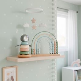 Jeu en bois Woomax 22 x 22 x 6 cm (2 Unités)