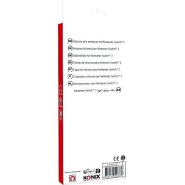 Coque de protection console - KONIX - Nintendo Switch 2 - Silicone - Antidérapant - Antichoc - Anti-rayures - Anti-poussiere - Noir