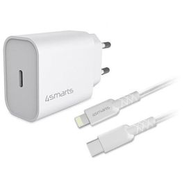 4smarts Schnelllade-Set 20W mit 1.5m Lightning Kabel f. iPhone