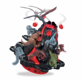 Epoch Jeu de société Jurassic World Shaky Volcano EPO5054131075098 - Le volcan entre en éruption, il faut sauver les dinosaures !