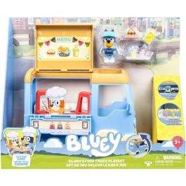 Bluey El Foodtruck, 1 Figurine + 4 Accessoires, Jouet pour Enfants dès 3 ans, BLU0630996189191