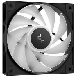 DeepCool AG400 BK ARGB V2 - Ventilateur PC 120mm Noir, 2200 tr/min, 4 caloducs, éclairage RVB, 31.6 dB