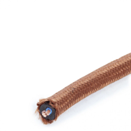 Cable électrique rond 2x0,75 1M [SKD-C275-CLAY]