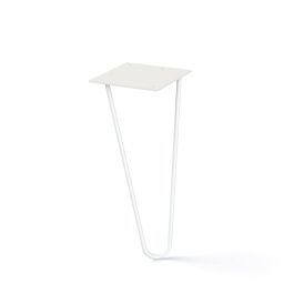 Q&Q Pata Metálica Modelo Varnia Acabado Blanco Mate H330 - 125 mm Precio: 15.5000004. SKU: B1AAJXCKZY