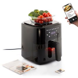 Pack Friteuse à Air avec Balance et Panier en Silicone Pliable pour Friteuses à Air InnovaGoods