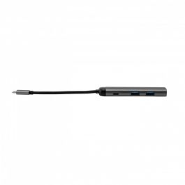 Hub USB Verbatim Argenté