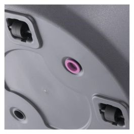 Deroma Pot d'extérieur Origin 85 L avec roues Gris