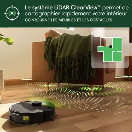 Irobot Roomba 105 Combo Robot aspirateur et laveur 2 en 1 LiDAR détection tapis 4 niveaux succion IRO5061042264459