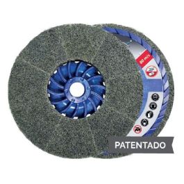 SAMBEAT Disque Gomme Inox M14 DS-NPA 115mm Ancrage Direct M-14