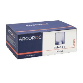 Caja 6 Vasos Bajos Vidrio Islande Arcoroc 30 cL