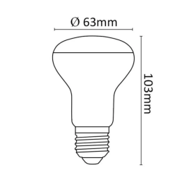 Asalite Ampoule LED E27 10W 720Lm 3000K IP20 [ASAL-0066]
