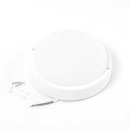 Plafonnier LED 15W 1500Lm 6000K IP54 "Annalise" 40000H [WR-DLROB-18W-CW]