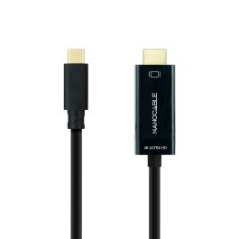 Câble USB-C vers HDMI NANOCABLE 10.15.5102 1,8 m Noir