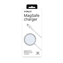 Chargeur sans fil Celly MAGCHARGEPRO Blanc 15 W