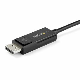 Adaptateur USB C vers DisplayPort Startech CDP2DP142MBD (2 m) Noir