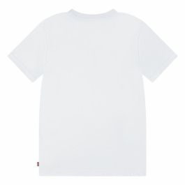T shirt à manches courtes Enfant Levi's Lvb Golden Glow Batwing Blanc