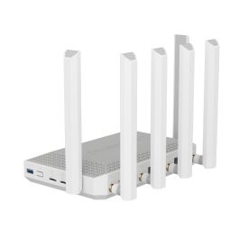 Router Keenetic KN-4110-01-EU Blanc Gris USB 2.0 Ethernet LAN Wi-Fi 6 GHz