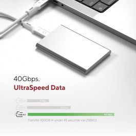 Câble USB Linq Byelements LQCU4100 Blanc 1 m