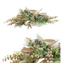 Bougeoirs de Noël Multicouleur Champagne 77 cm 77 X 20 X 20 CM