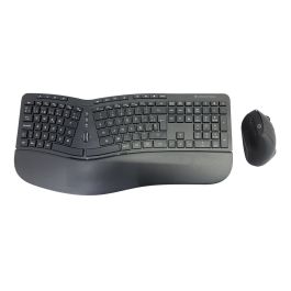 clavier et souris Conceptronic 120849407101 Noir Espagnol Qwerty