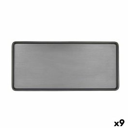 Plat à Gratin Bidasoa Gio Gris Plastique 31,5 x 14,5 cm (9 Unités) Precio: 79.59. SKU: B1A4HBFSAT