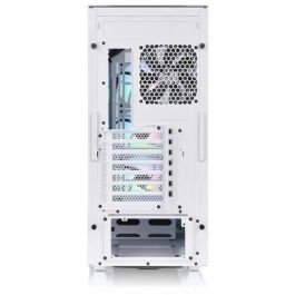 Thermaltake Divider 500 TG Snow ARGB - Boîtier PC Gamer Blanc Mid-Tower avec vitre trempée, ventilateurs ARGB, support ATX/mATX/Mini-ITX, 7 slots, refroidissement liquide