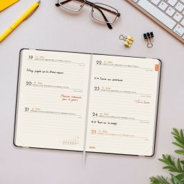 Agenda Finocam FLEXI Noir 11,8 x 16,8 cm 2026