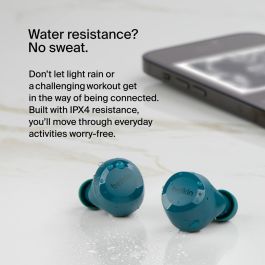 Écouteurs in Ear Bluetooth Belkin Bolt Vert Turquoise
