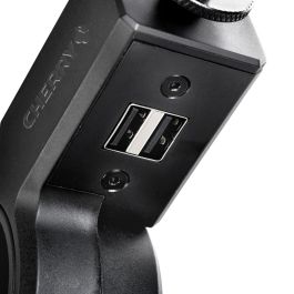Cherry MA 6.0 UNI USB Mikrofonarm integr. USB-HUB sw Noir Aluminium