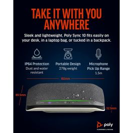Haut-parleurs bluetooth portables Poly 77P34AA