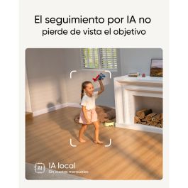 Eufy S350 Caméra de Sécurité IP Intérieure Sans Fil 3840x2160 Pixels Noir Blanc