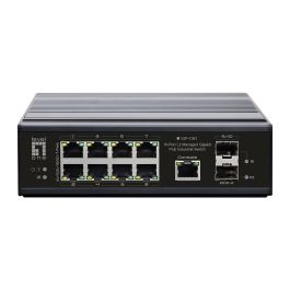 Level One Switch 8x PoE+ Gigabit Ethernet, 2x SFP, 240W, IGP-1061