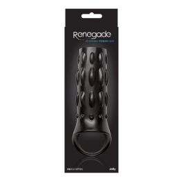 Manchon de pénis NS Novelties Renegade Noir Ø 4,4 cm