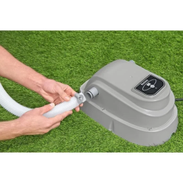 Bestway Calentador eléctrico BES6941607346709 Piscinas Elevadas Gris