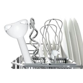 Bosch MFQ36440 Batteur, 450 W, 5 Vitesses, 2 Fouets/2 Crochets Pétrisseurs Inox, Bol Gradué avec Couvercle, Blanc/Gris