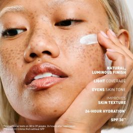 Erborian CC Cream SPF30 Doré 40 ml - Hydratation 24h, Éclat Naturel et Protection Solaire