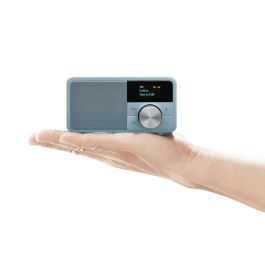 Radio Transistor Sangean DDR7 MINI Bleu FM Rétro