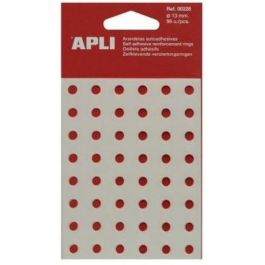Rondelles Apli Transparent Ø 13 mm 96 Pièces (10 Unités)
