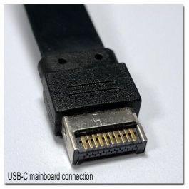 LC-Power LC-8000B-ON - Boîtier PC Midi Tower Noir, ATX, 2x USB 3.2, 1x USB-C, Gestion des câbles, Filtre anti-poussière, pour Gaming