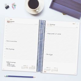 Agenda Finocam YEAR Bleu 16,5 x 24,2 cm 2026