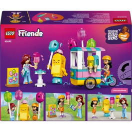 Lego LEGO Friends 42692 - Stand de Glaces et de Ballons, Jouet de Construction avec Triporteur, Mini-Poupées, Accessoires - Pour Enfants dès 6 ans