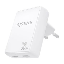 Chargeur mural Aisens ASCH-30W2P075-W Blanc 30 W