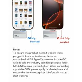 Disque Dur Externe Lexar LSL400X001T-RNBNG 1 TB SSD