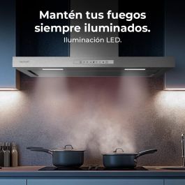 Hotte Conventionnelle Cecotec Bolero Flux TT 908000 Slim 90 cm Blanc A++ 3 vitesses