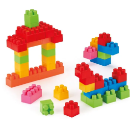 Ecoiffier Jeu de Construction Abrick, 50 Pièces, ECO1721205917923, à Partir de 18 Mois