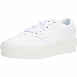 Chaussures de sport pour femme Vans Brooklyn Ls Platform Cnvs Blanc