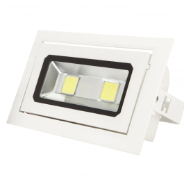 Downlight LED 40W 3370Lm 2700K Rectangulaire Basculante 40.000H [WR-RECTBAS-40W-WW]