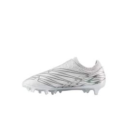Chaussures de foot pour Enfants New Balance Furon v7 Dispatch FG Gris
