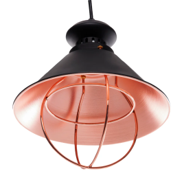 Lampe suspendue design nordique vintage Mariah aluminium hauteur réglable SKD-P009-S-B