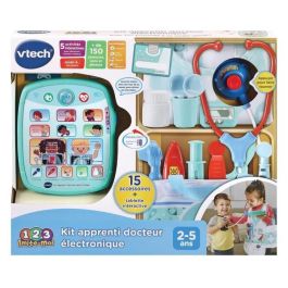 VTECH Kit d'Apprentissage Médecin Électronique 1,2,3 J'imite Jouet de Simulation pour Enfants Langue Française